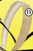 Grazia Gold Shimmer Alice Band