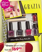 Grazia Velvet Effect Nail Kit