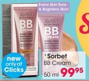 Sorbet BB Cream-50ml Each