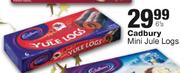 Cadbury Mini Jule Logs-6's