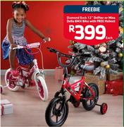Diamond Back 12" Driffer Or Miss Della BMX Bike With Free Helmet Each