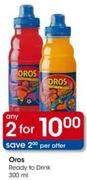 Oros Ready to Drink-2x300ml
