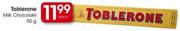 Toblerone Milk Chocolate-50gm