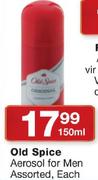 Old Spice Aerosol For Men Assorted-150ml