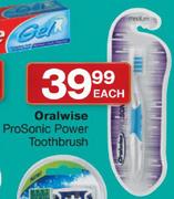 Oralwise Prosonic Power Toothbrush