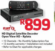 Elsat HD Digital Satellite Decoder Open View HD-Rplats