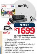  Elsat HD Digital Satellite Decoder OPV Plus Installation Ivplats
