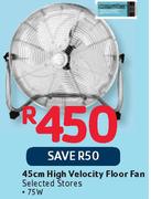  45cm High Velocity Floor Fan