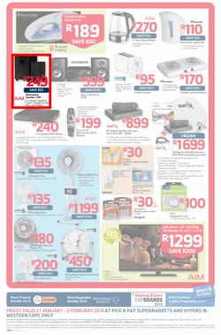 Pick n Pay Western Cape : One Billion Rand ( 21 Jan - 02 Feb 2014 ), page 16