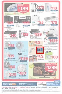 Pick n Pay Western Cape : One Billion Rand ( 21 Jan - 02 Feb 2014 ), page 16