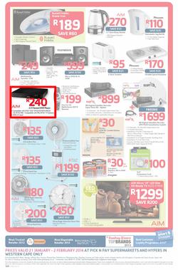 Pick n Pay Western Cape : One Billion Rand ( 21 Jan - 02 Feb 2014 ), page 16