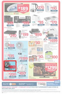Pick n Pay Western Cape : One Billion Rand ( 21 Jan - 02 Feb 2014 ), page 16