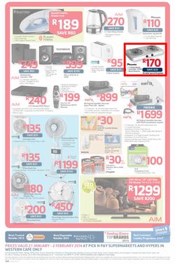 Pick n Pay Western Cape : One Billion Rand ( 21 Jan - 02 Feb 2014 ), page 16