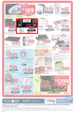 Pick n Pay Western Cape : One Billion Rand ( 21 Jan - 02 Feb 2014 ), page 16