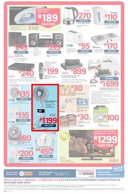 Pick n Pay Western Cape : One Billion Rand ( 21 Jan - 02 Feb 2014 ), page 16