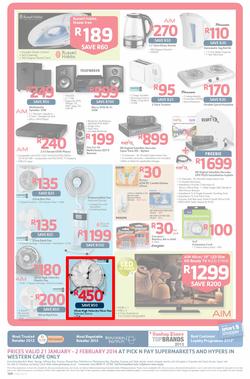 Pick n Pay Western Cape : One Billion Rand ( 21 Jan - 02 Feb 2014 ), page 16