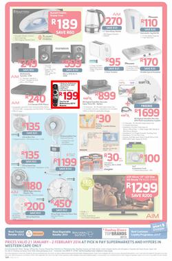 Pick n Pay Western Cape : One Billion Rand ( 21 Jan - 02 Feb 2014 ), page 16