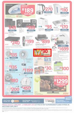 Pick n Pay Western Cape : One Billion Rand ( 21 Jan - 02 Feb 2014 ), page 16