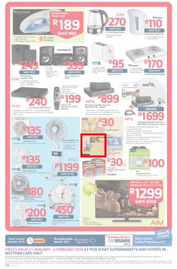 Pick n Pay Western Cape : One Billion Rand ( 21 Jan - 02 Feb 2014 ), page 16