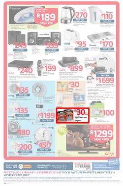 Pick n Pay Western Cape : One Billion Rand ( 21 Jan - 02 Feb 2014 ), page 16