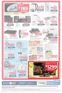 Pick n Pay Western Cape : One Billion Rand ( 21 Jan - 02 Feb 2014 ), page 16