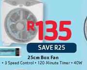 25cm Box Fan