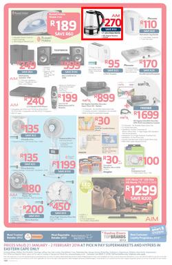 Pick n Pay Eastern Cape : One Billion Rand ( 21 Jan - 02 Feb 2014 ), page 16