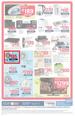 Pick n Pay Eastern Cape : One Billion Rand ( 21 Jan - 02 Feb 2014 ), page 16