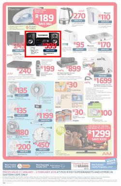 Pick n Pay Eastern Cape : One Billion Rand ( 21 Jan - 02 Feb 2014 ), page 16