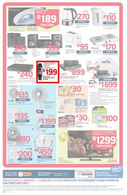 Pick n Pay Eastern Cape : One Billion Rand ( 21 Jan - 02 Feb 2014 ), page 16