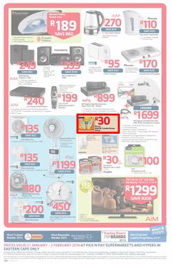 Pick n Pay Eastern Cape : One Billion Rand ( 21 Jan - 02 Feb 2014 ), page 16