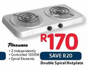  Pineware Double Spiral Hotplate