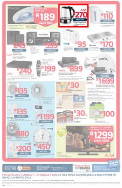 Pick n Pay KwaZulu Natal : One Billion Rand ( 21 Jan - 02 Feb 2014 ), page 16