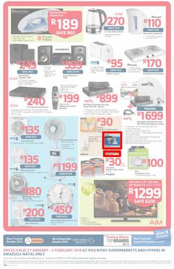 Pick n Pay KwaZulu Natal : One Billion Rand ( 21 Jan - 02 Feb 2014 ), page 16