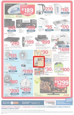 Pick n Pay KwaZulu Natal : One Billion Rand ( 21 Jan - 02 Feb 2014 ), page 16