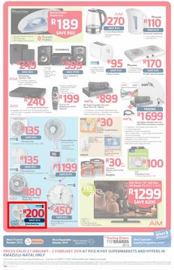 Pick n Pay KwaZulu Natal : One Billion Rand ( 21 Jan - 02 Feb 2014 ), page 16