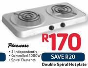 Pireware Double Spiral Hotplate