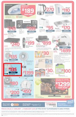 Pick n Pay Gauteng : One Billion Rand ( 21 Jan - 02 Feb 2014 ), page 16
