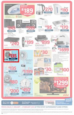 Pick n Pay Gauteng : One Billion Rand ( 21 Jan - 02 Feb 2014 ), page 16