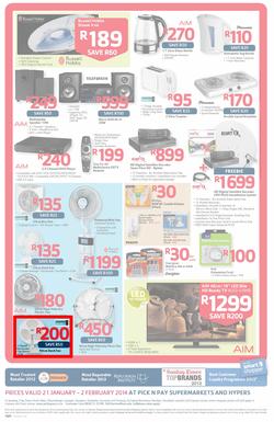 Pick n Pay Gauteng : One Billion Rand ( 21 Jan - 02 Feb 2014 ), page 16