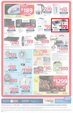 Pick n Pay Gauteng : One Billion Rand ( 21 Jan - 02 Feb 2014 ), page 16