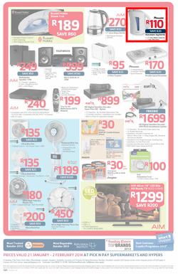 Pick n Pay Gauteng : One Billion Rand ( 21 Jan - 02 Feb 2014 ), page 16