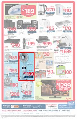 Pick n Pay Gauteng : One Billion Rand ( 21 Jan - 02 Feb 2014 ), page 16
