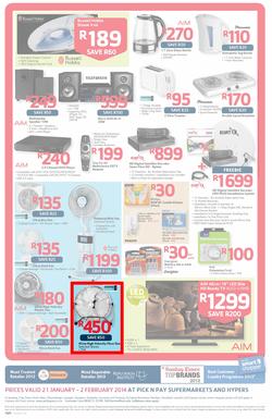 Pick n Pay Gauteng : One Billion Rand ( 21 Jan - 02 Feb 2014 ), page 16