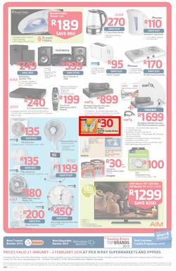 Pick n Pay Gauteng : One Billion Rand ( 21 Jan - 02 Feb 2014 ), page 16
