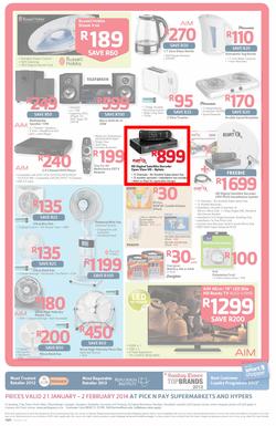 Pick n Pay Gauteng : One Billion Rand ( 21 Jan - 02 Feb 2014 ), page 16