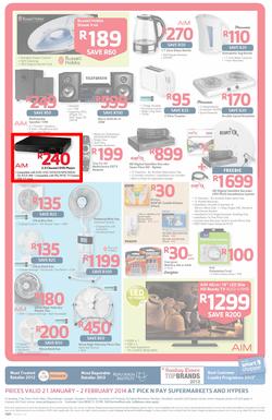 Pick n Pay Gauteng : One Billion Rand ( 21 Jan - 02 Feb 2014 ), page 16