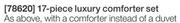 17 Piece Luxury Comforter Set - Double