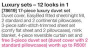 17 Piece Luxury Duvet Set - King