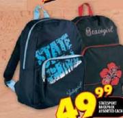 Statesport Backpack Assorted Each
